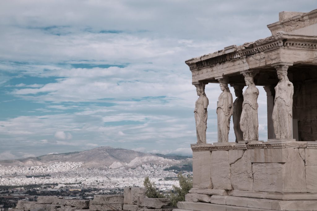 Landscape of Athens, capital of Greece