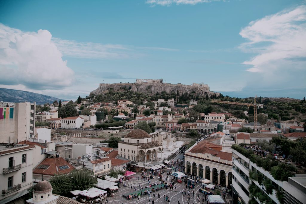 View of Athens, Greece 