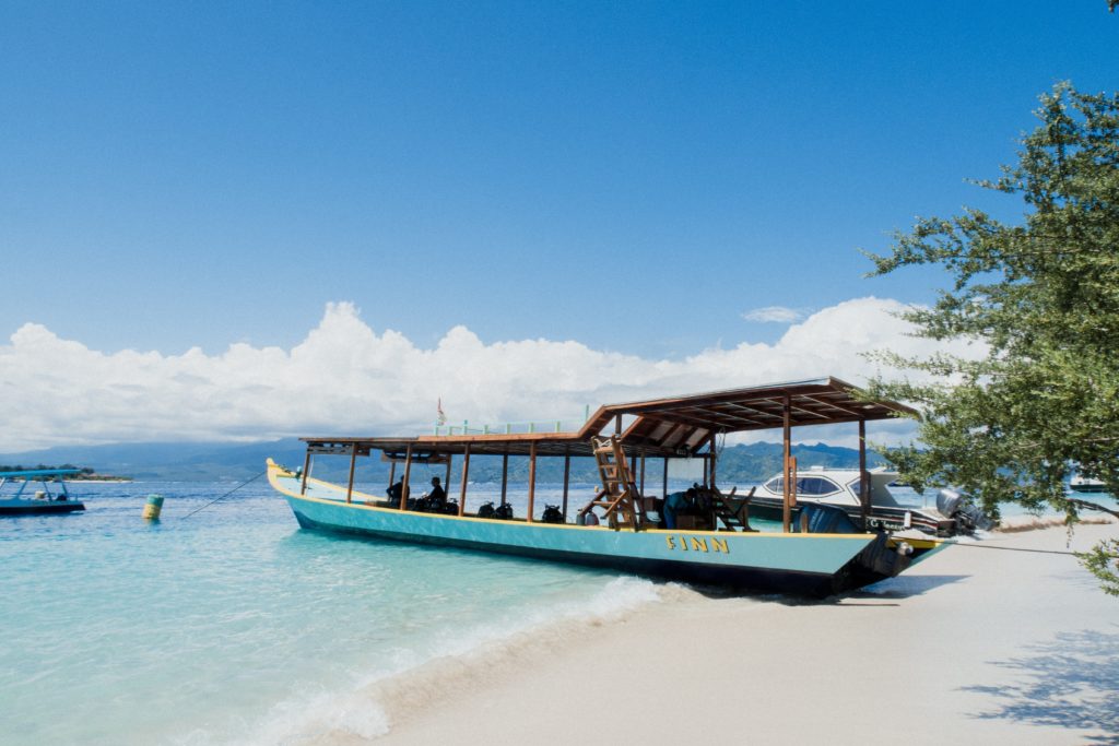 Gili Trawangan scuba boat 