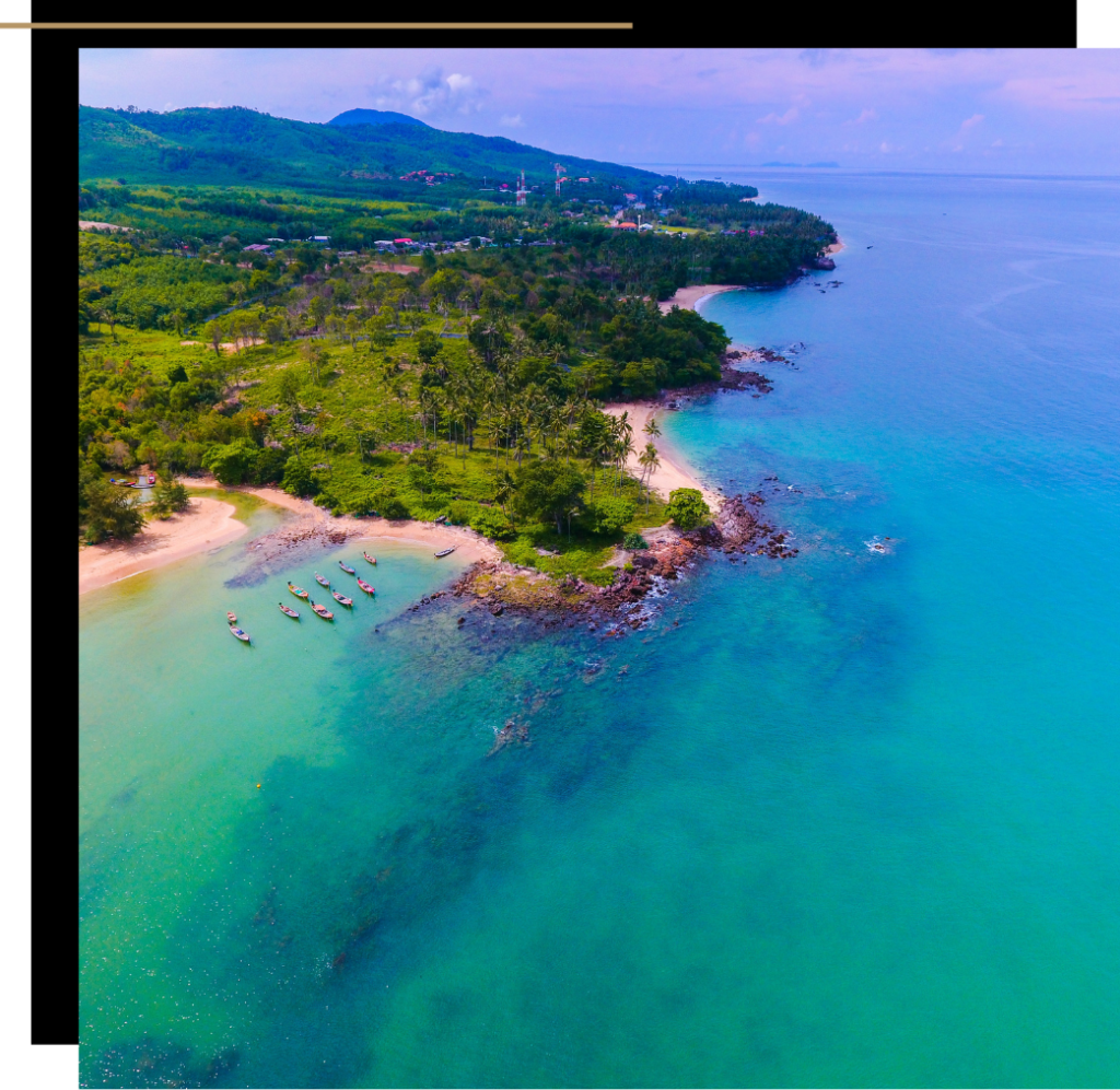 The shores of Koh Lanta, Thailand