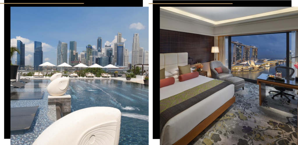 Mandarin Oriental luxury hotel in Singapore