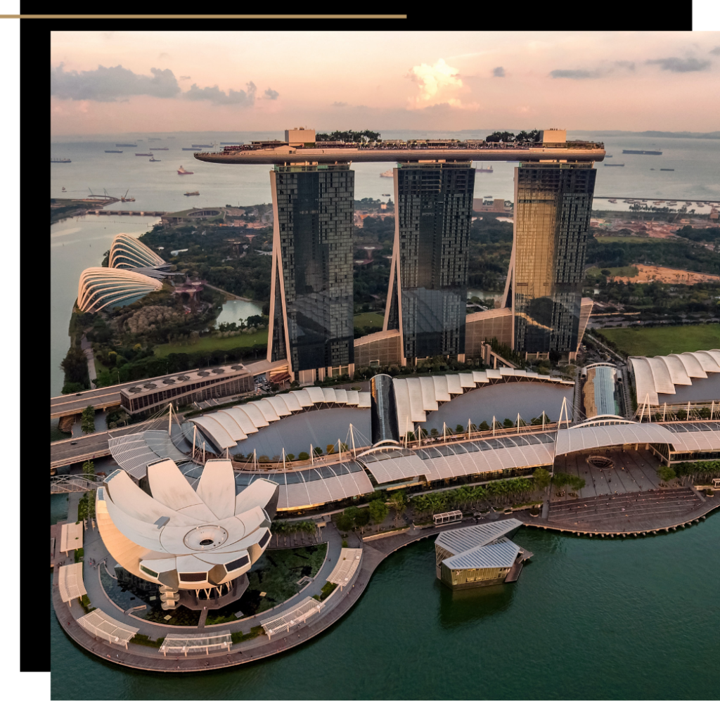 Raffles Hotel in Singapore 