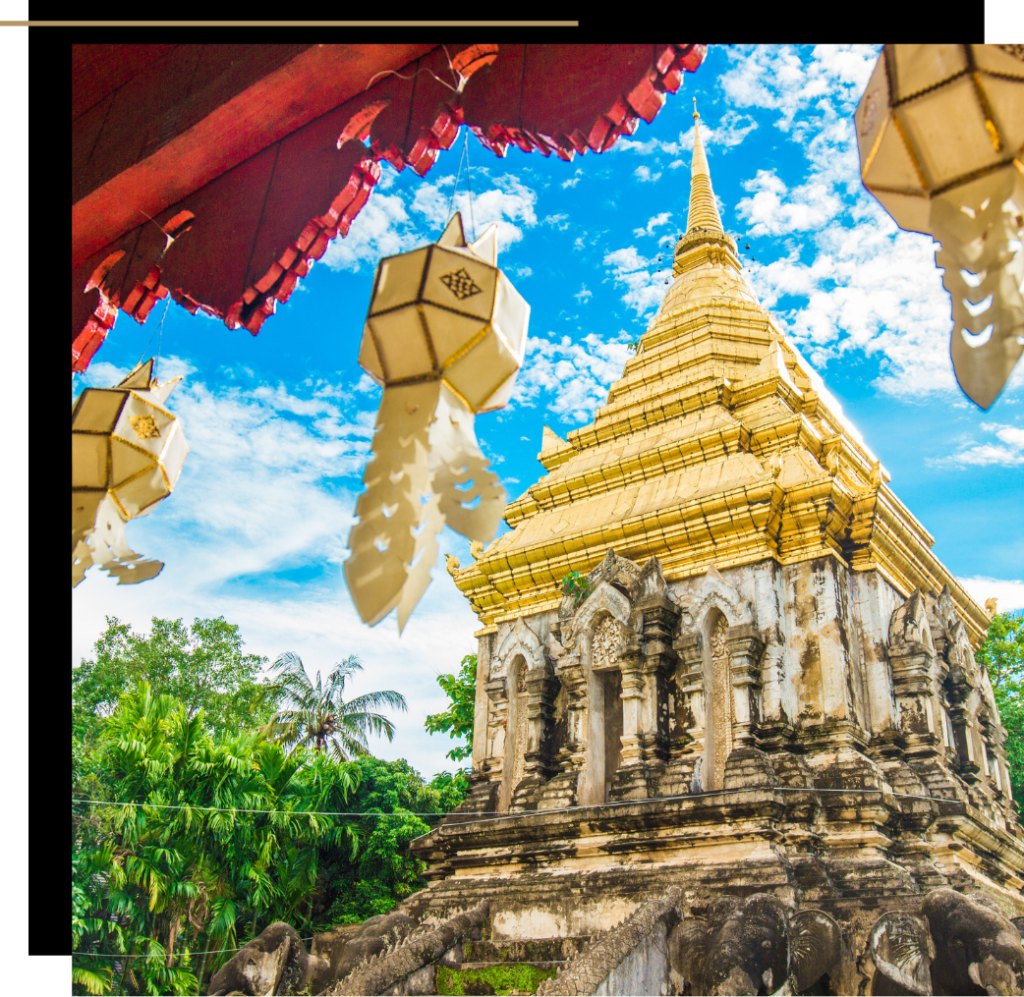 A temple in Chiang Mai