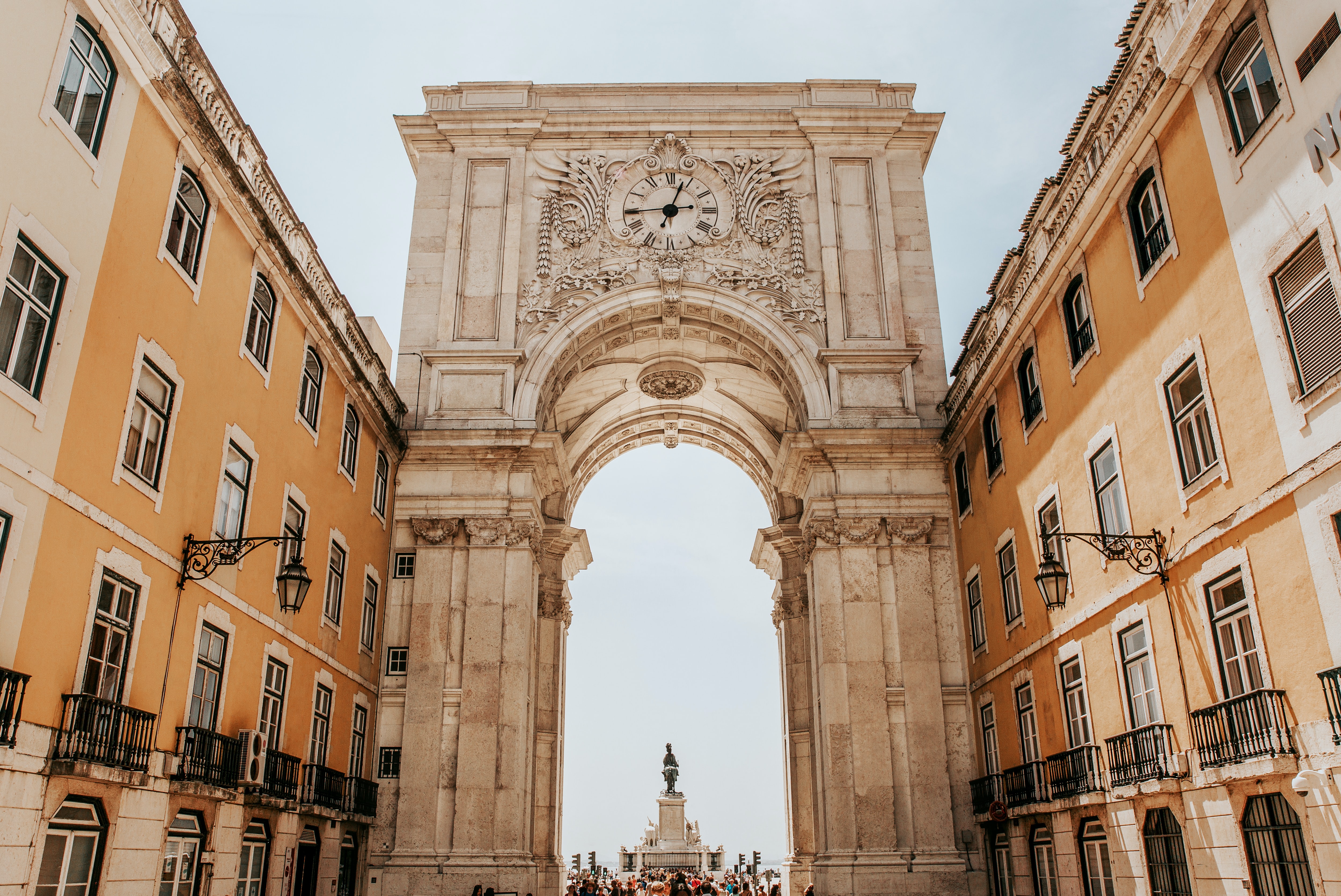 An arch in Lisbon, Portugal