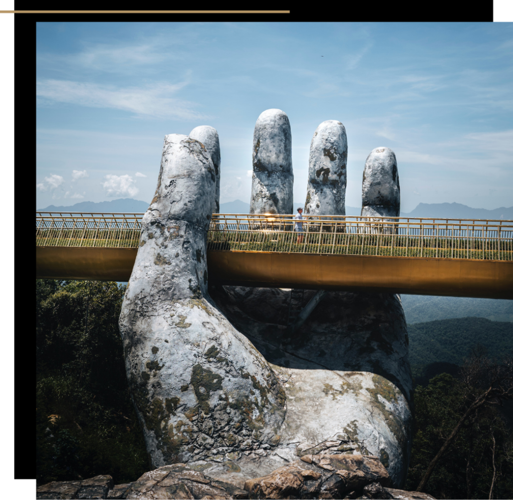 Golden Hands Bridge Danang 