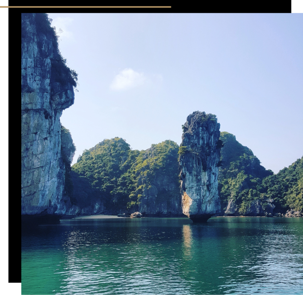 Halong Bay in Vietnam 