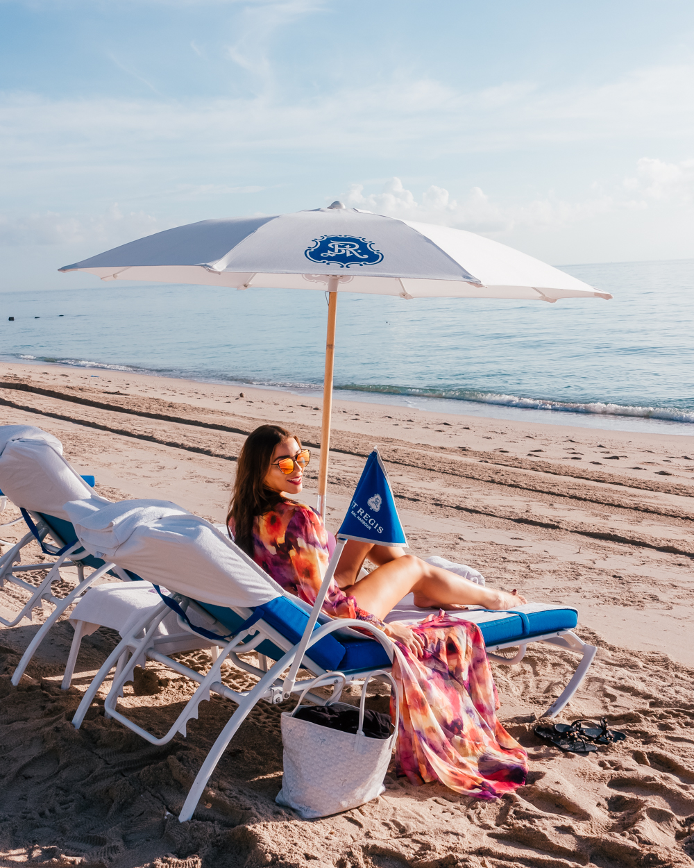 St Regis Bal Harbour Florida - Isabella - Beach Chaise Service