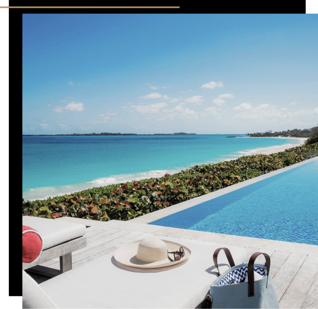 The swimming pool at Ocean Club Four Seasons Bahamas