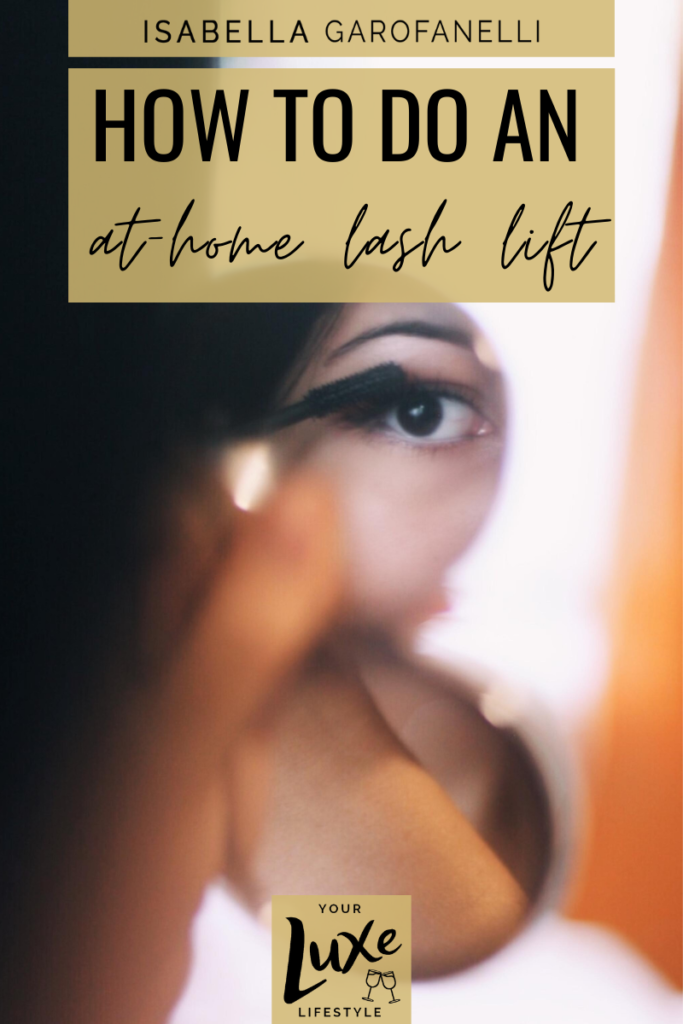 How to Do an At-Home Lash Lift 