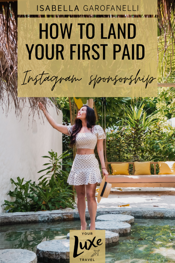 How to Land Your First Paid Instagram Sponsorship